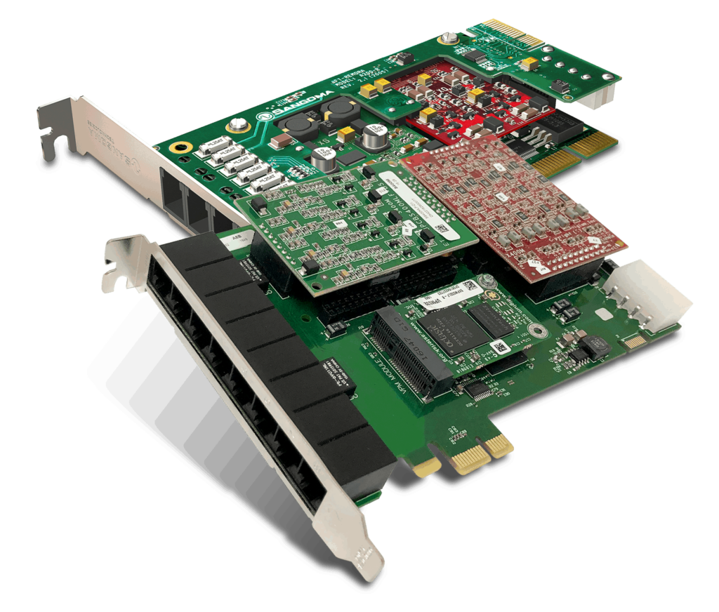 Telephony & Transcoding Cards Sangoma (GB)