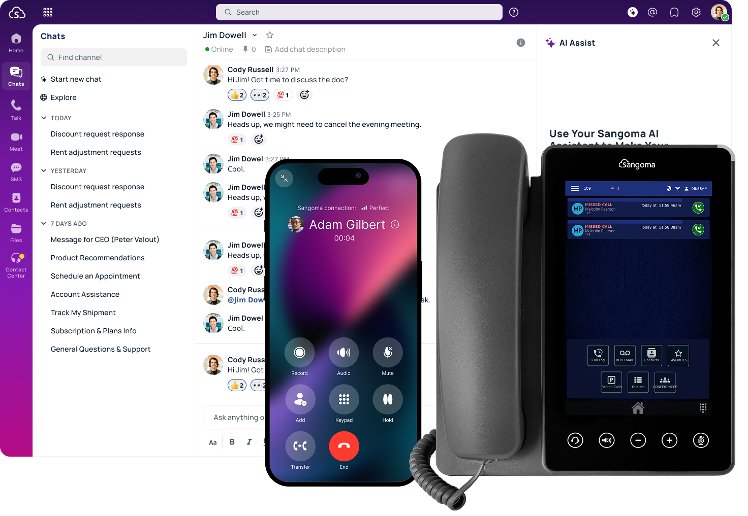 Sangoma Switchvox Unified Communications services