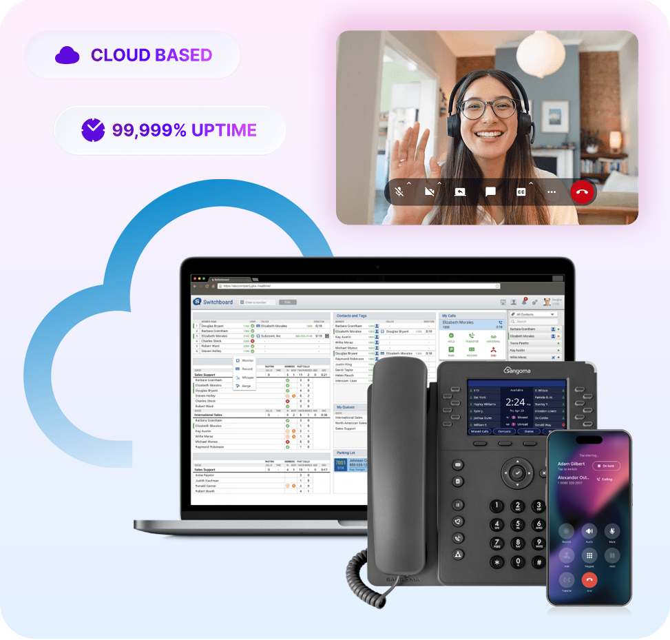 Communications Platform Graphic - Switchvox Cloud
